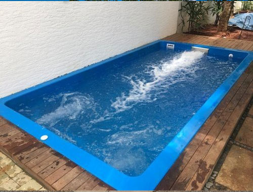 Fiberglass Rectangular Swimming Pool Manufacturer in Indore