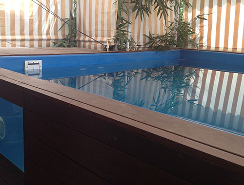 Glass Wall Swimming Pool Manufacturer in Indore