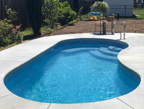 Kidney Shaped Swimming Pools Manufacturer in Indore